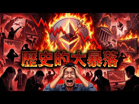【緊急ライブ】仮想通貨は歴史的大暴落。下落はさらに波及する。 サムネイル