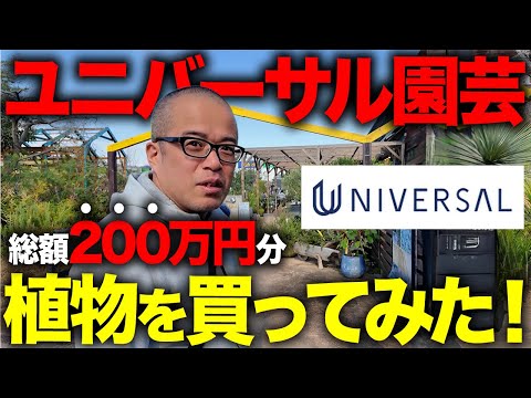 飛び込み営業から200万円分の観葉植物を爆買いしてみた。ユニバーサル園芸社に潜入取材 サムネイル