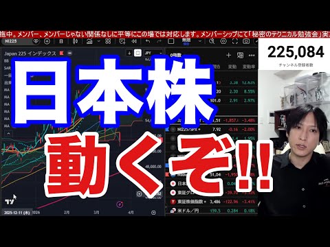 3/26【②海外投資家が日本株5200億円大量売却‼日経平均配当落ち後下落再開か⁉】中東懸念で株式市場不安定。ドル円1… サムネイル