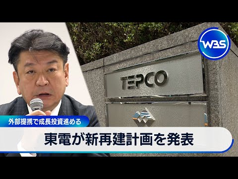 東電が新再建計画を発表 外部提携で成長投資進める【WBS】 サムネイル