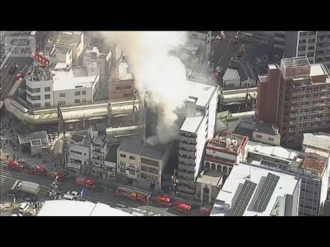 きっかけは“牛脂”「通天閣」近くで火災　大阪市【スーパーJチャンネル】(2026年1月9日) サムネイル