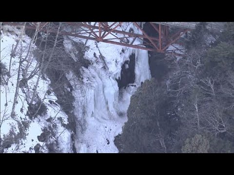 アイスクライミング中に滑落　男性死亡　岐阜・下呂市(2026年3月2日) サムネイル