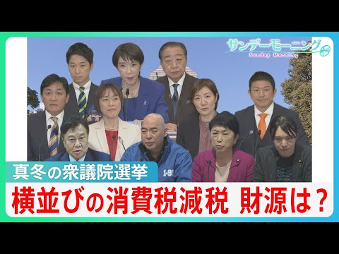 「戦後最短」真冬の選挙戦　消費税減税でほとんどの各党“横並び”物価高に有効か？「食料品の消費税ゼロ」飲食店の困惑　穴埋… サムネイル