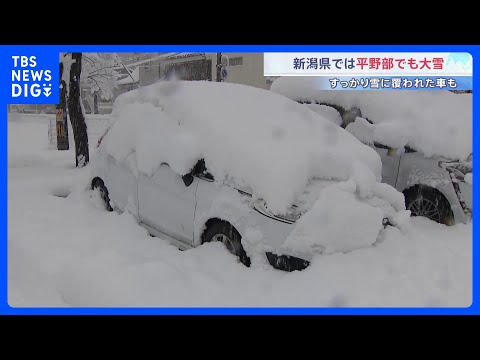 新潟は平野部でも大雪見込み 平年の倍以上の積雪も　交通障害に警戒｜TBS NEWS DIG サムネイル