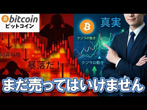 【緊急】BTC下落は「罠」です。大衆が悲鳴を上げる今、プロだけが見ている「あるデータ」に要注目！（朝活2049） サムネイル