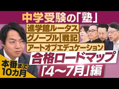 【4月〜7月】中学受験「合格ロードマップ」大公開！/なぜ6月にやる気が低下？/3つの“坂”に注意！【放送版/円卓コンフ… サムネイル