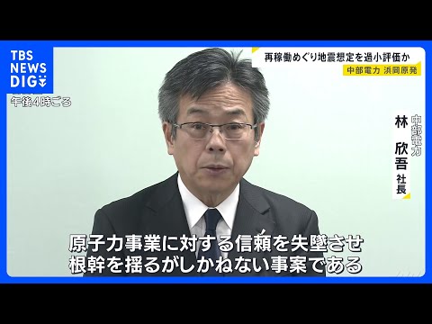 浜岡原発の再稼働めぐる審査で地震想定を過小評価か　中部電力｜TBS NEWS DIG サムネイル
