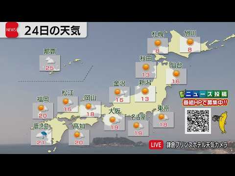3月24日の天気 サムネイル