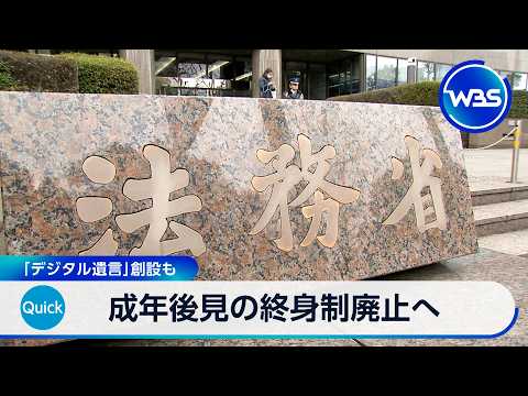 成年後見の終身制廃止へ　「デジタル遺言」創設も【WBS】 サムネイル