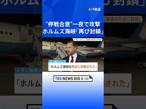 ホルムズ海峡「再び封鎖」…イスラエル軍のレバノン“最大規模”攻撃後にイラン報道　米副大統領「戦争に逆戻りの選択肢も…」… サムネイル