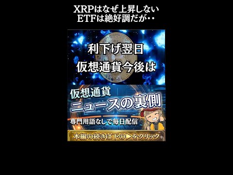 【リップル新ETF登場！】だが、なぜかXRPは上がらない。リップル新ETF登場！現状分析と戦略を公開／イーサリアム6倍… サムネイル