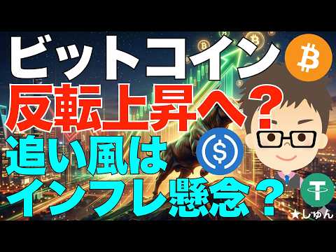 ビットコイン（BTC）反転上昇へ？〜追い風はインフレ懸念？ サムネイル