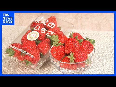 いちごの覇権争い…次に来るのは埼玉の「あまりん」？いちご選手権3連覇の実力「酸っぱみと甘みのバランスが美味しい」｜TB… サムネイル