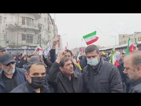 イラン首都で抗議集会中に爆発　イスラエル軍 標的150以上を攻撃(2026年3月14日) サムネイル