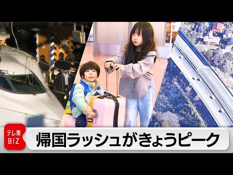 帰国ラッシュがピーク 国内はUターンラッシュ続く サムネイル