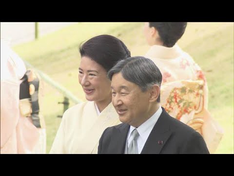 春の園遊会にミラノ・コルティナ五輪金メダリストら「りくりゅう」ペアも(2026年4月3日) サムネイル