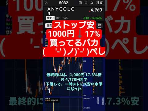 17.3%安でも飛びつく？一般投資家の落とし穴　投資系VTuber サムネイル