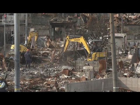 大分市佐賀関の大規模火災　発生2カ月を前にがれき撤去始まる　撤去申請は半数以下(2026年1月16日) サムネイル