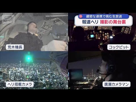 大統領機を追尾 まさかの事態… 報道ヘリ撮影の舞台裏　空撮で振り返る今年のニュース【スーパーJチャンネル】(2025年… サムネイル