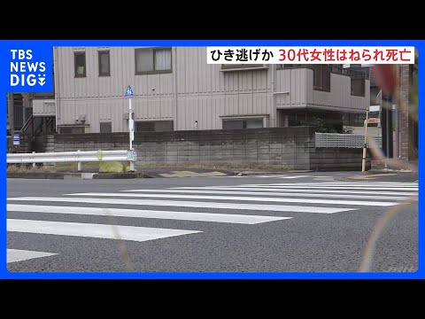 【ひき逃げ事件】横浜市鶴見区の横断歩道で30代女性が乗用車にはねられ死亡 “セダンタイプ”の乗用車が逃走中｜TBS N… サムネイル