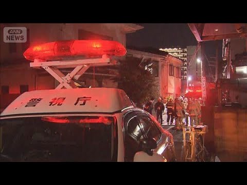 2階建てアパートの一室で火事 火元の部屋の住人とみられる60代男性死亡　西東京市(2026年1月26日) サムネイル