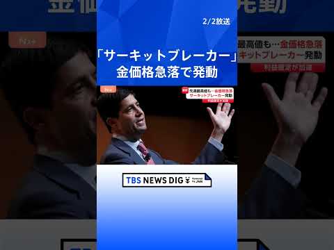 金価格が急落 3500円以上も値下がり 「サーキットブレーカー」発動も “FRB人事”で利下げに対する不透明感が拡大｜… サムネイル