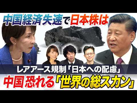 レアアース規制に見る「日本への配慮」日中関係改善の兆し【中国経済の失速で日本株どうなる】【世界のリスクと日本株】 サムネイル