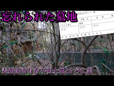 忘れられた墓地　－表題部所有者不明土地という亡霊－ サムネイル