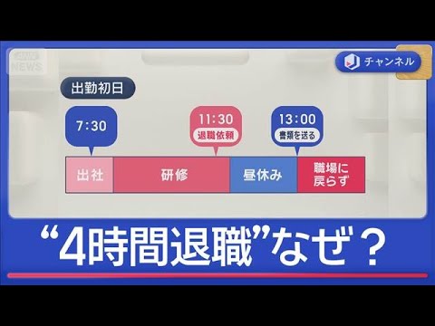 退職代行に依頼急増　“辞める”理由は？【スーパーJチャンネル】(2026年4月6日) サムネイル