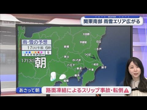 【関東の天気】午後は雲優勢　昼間は3月並みに　あす夜は気温急降下　にわか雪も【スーパーJチャンネル】(2026年2月1… サムネイル