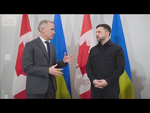 ゼレンスキー氏トランプ氏と会談へ 大統領選「権力の座にしがみついてない」と強調(2025年12月28日) サムネイル