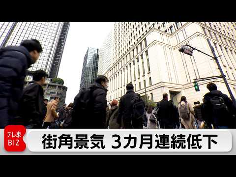1月“街角景気”3カ月連続の低下 先行き判断指数は3カ月ぶりに節目上回る サムネイル