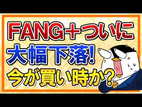 【結論：まだ買わない】FANG+がついに大幅下落！今が買い時か？ サムネイル
