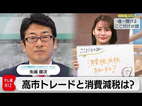 「どうなる 高市トレード　消費税減税は実現するの？」　矢嶋康次（ニッセイ基礎研究所 エグゼクティブ・フェロー）【藤井由… サムネイル