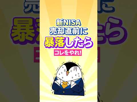 【保存版】新NISA、売却直前に暴落したらコレをやれ！ サムネイル