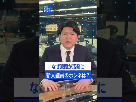 派閥に復活の兆し？自民・新人議員にホンネを聞くと…「政策集団としての機能」の発揮は？｜TBS NEWS DIG sho… サムネイル