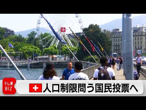 移民受け入れは是か非か、スイス6月に人口制限問う国民投票 サムネイル