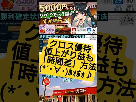 8,000円優待に9,900円コスト…制度信用クロス優待の落とし穴　投資系VTuber サムネイル