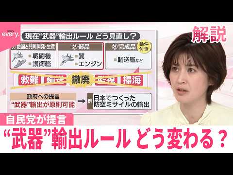 【みんなのギモン】武器の輸出ルール どう変わる？ サムネイル