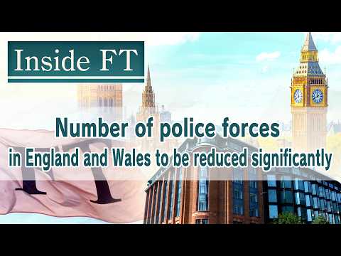 Number of police forces in England and Wales to be reduced… サムネイル