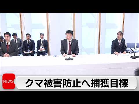 クマ対策「ロードマップ」個体数管理の強化や自治体の体制整備 サムネイル