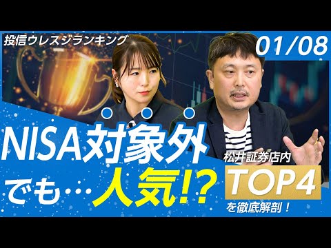 【松井証券 売れ筋TOP4を完全解説！】NISA対象外ファンドも人気急上昇!? 2026年初に投資したい注目ファンドと… サムネイル