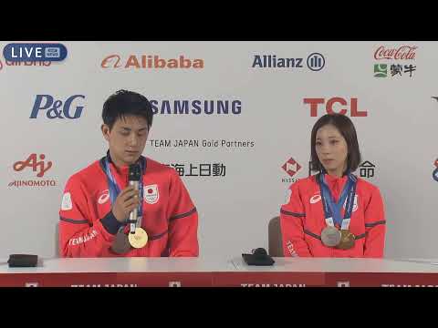 【ライブ】フィギュアスケートペアで金メダル獲得した三浦璃来（24）・木原龍一（33）のりくりゅうペアが会見｜ミラノ・コ… サムネイル