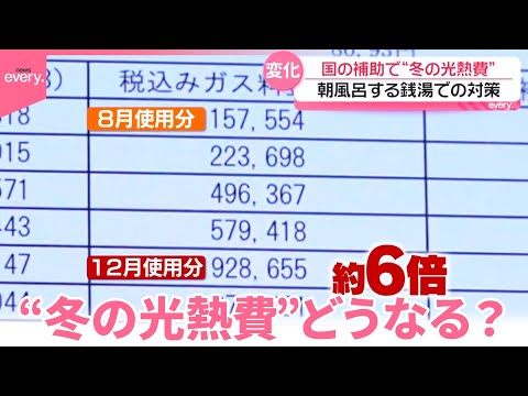【“冬の光熱費”】国の補助でどうなる？「ガス代約6倍」銭湯、「夜にライト点灯」いちご農園の対策は サムネイル