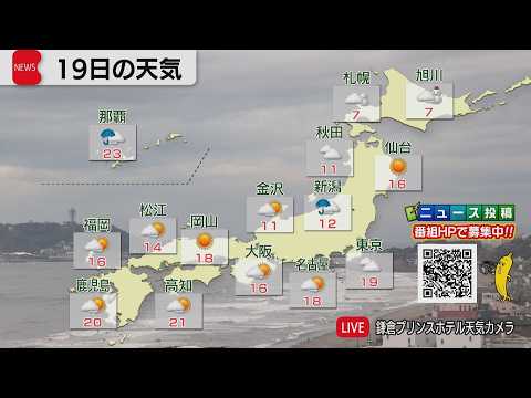 3月19日の天気 サムネイル