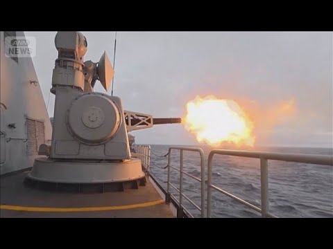 中国軍　長距離実弾射撃の映像公開　台湾周辺の大規模軍事演習2日目(2025年12月31日) サムネイル