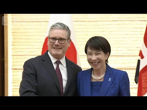 高市総理が英スターマー首相と会談 次世代戦闘機の開発加速で一致(2026年1月31日) サムネイル