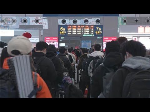 中国　春節大移動で日本行き旅客は5割以上減　日系航空会社は例年並み(2026年2月12日) サムネイル