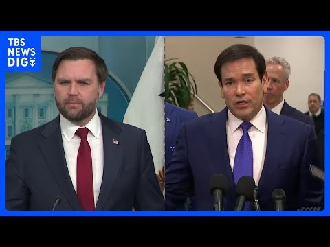 バンス副大統領とルビオ国務長官がグリーンランドの外相と会談へ　トランプ大統領が領有に意欲示すグリーンランドめぐり｜TB… サムネイル