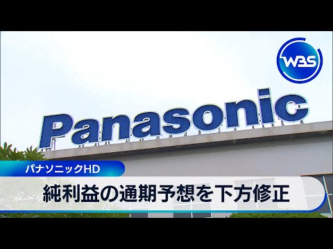 純利益の通期予想を下方修正 パナソニックHD【WBS】 サムネイル